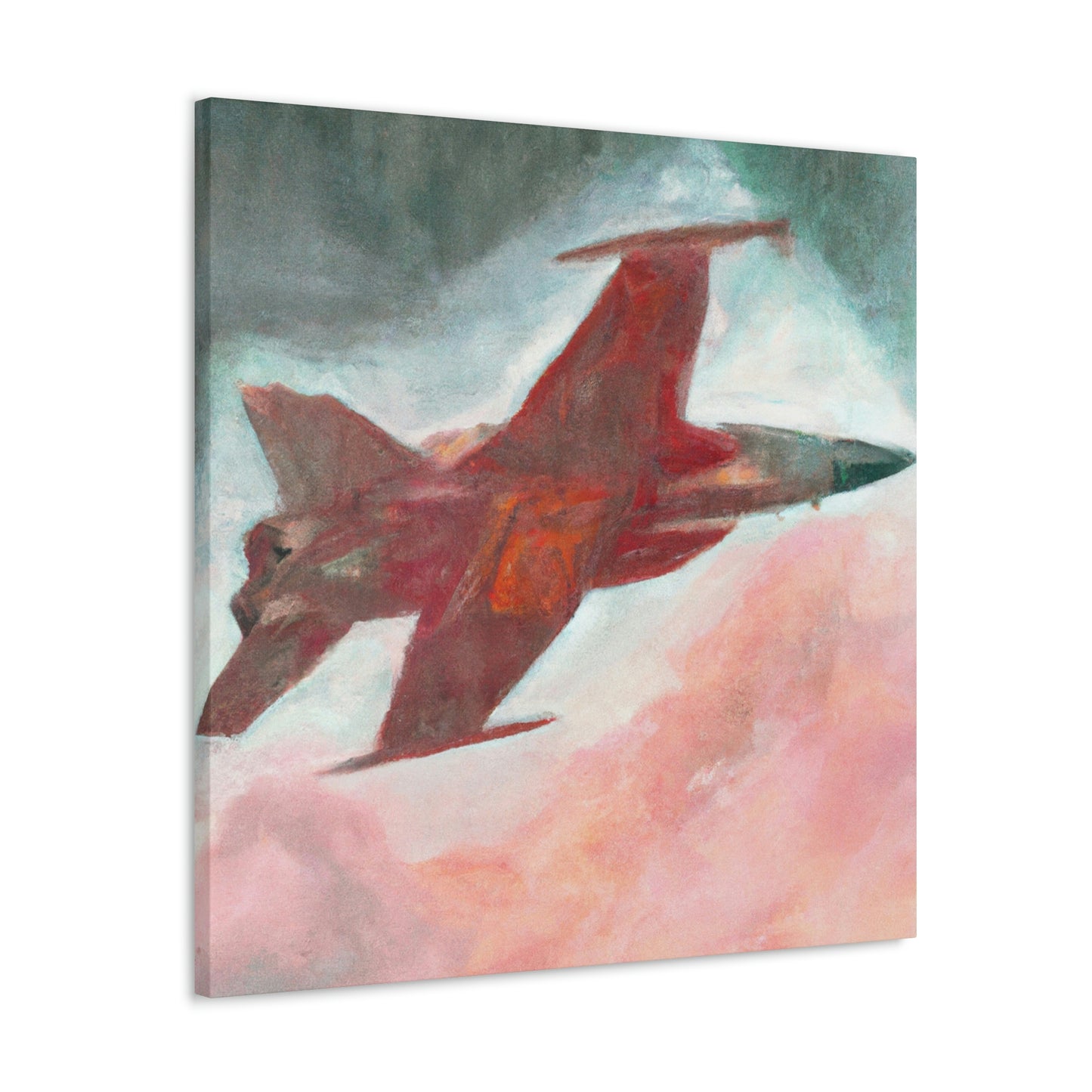 "Supersonic Fighter Ballet" - Canvas