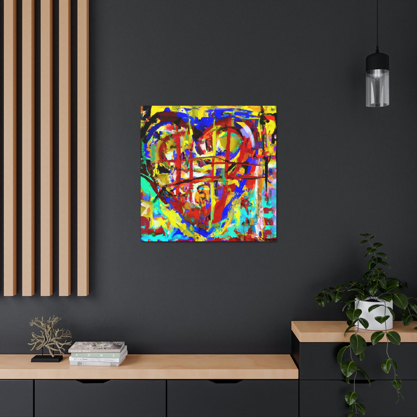 Love's Dreamcatcher - Canvas