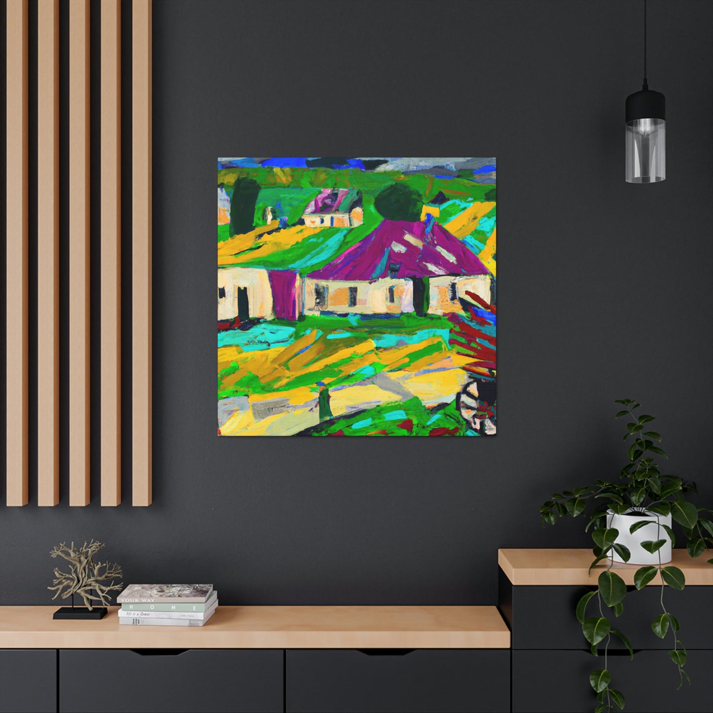 Countryside Harvest Dreaming - Canvas