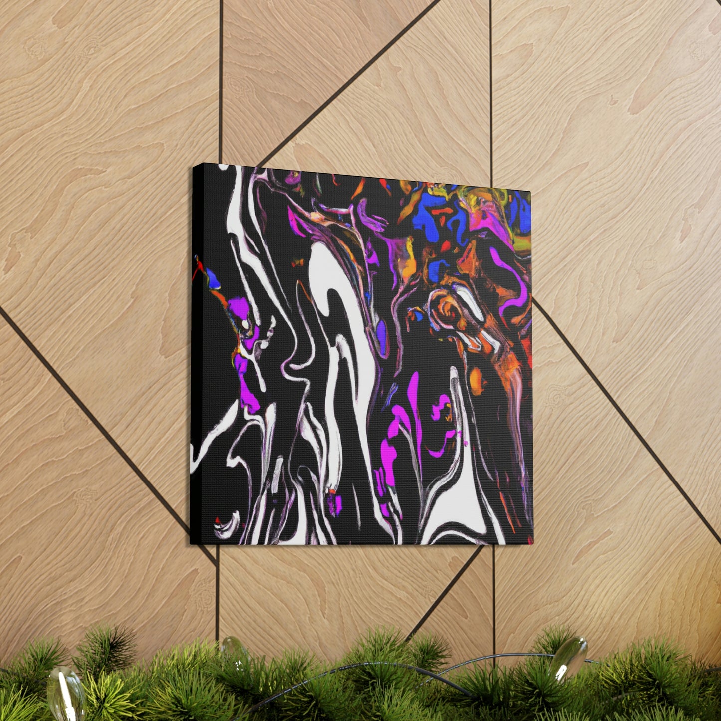 "Mystic Dusk Symphony" - Canvas