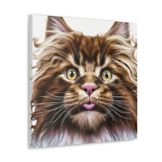 "Majestic Maine Coon" - Canvas