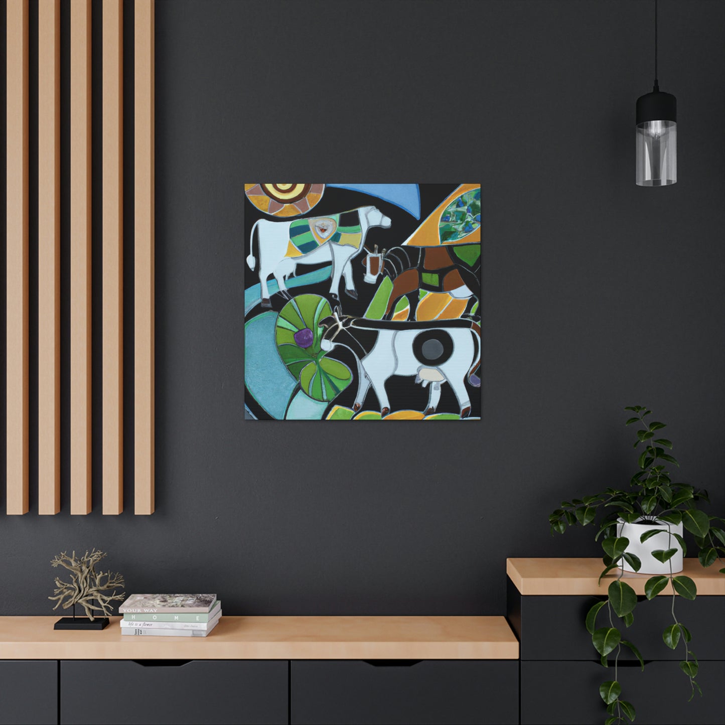 Farmers in Repose - Canvas