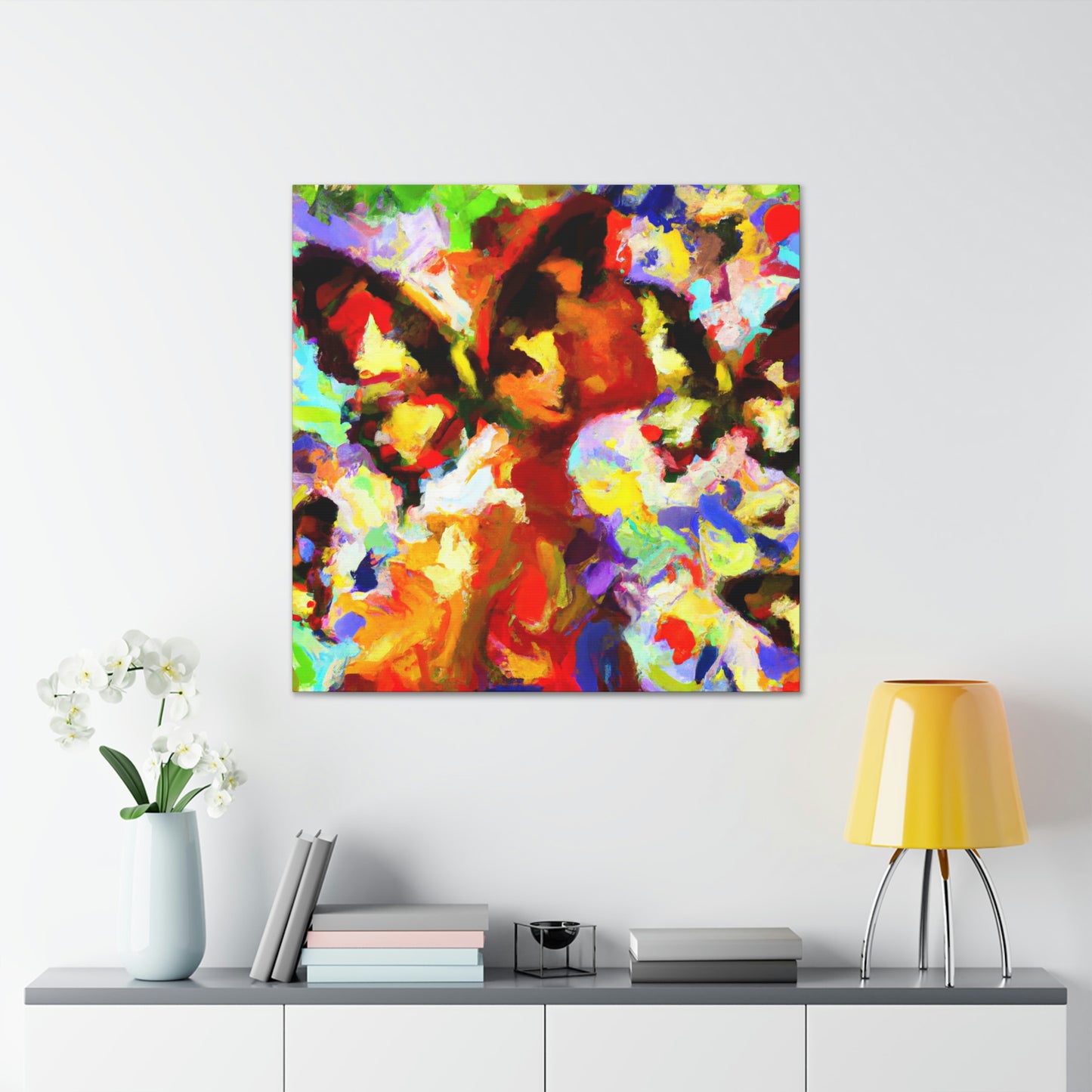 Love Butterfly Dance - Canvas