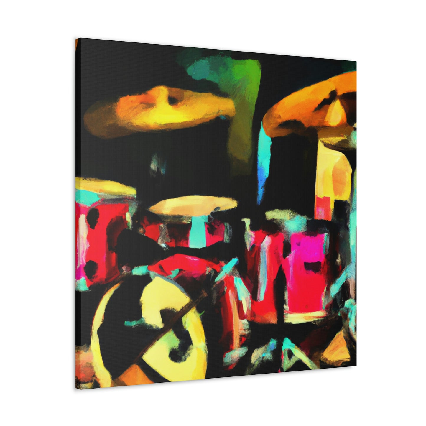 Drums of Abstracted Reality - Canvas