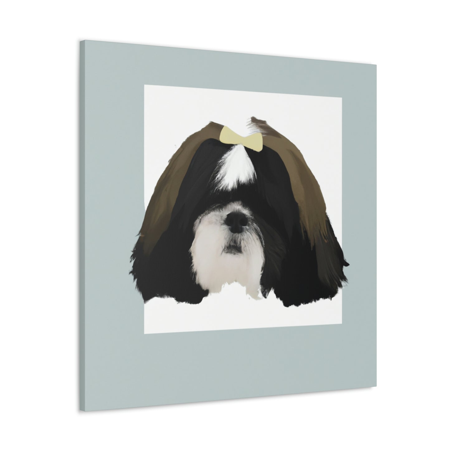 "Classic Shih Tzu Portrait" - Canvas