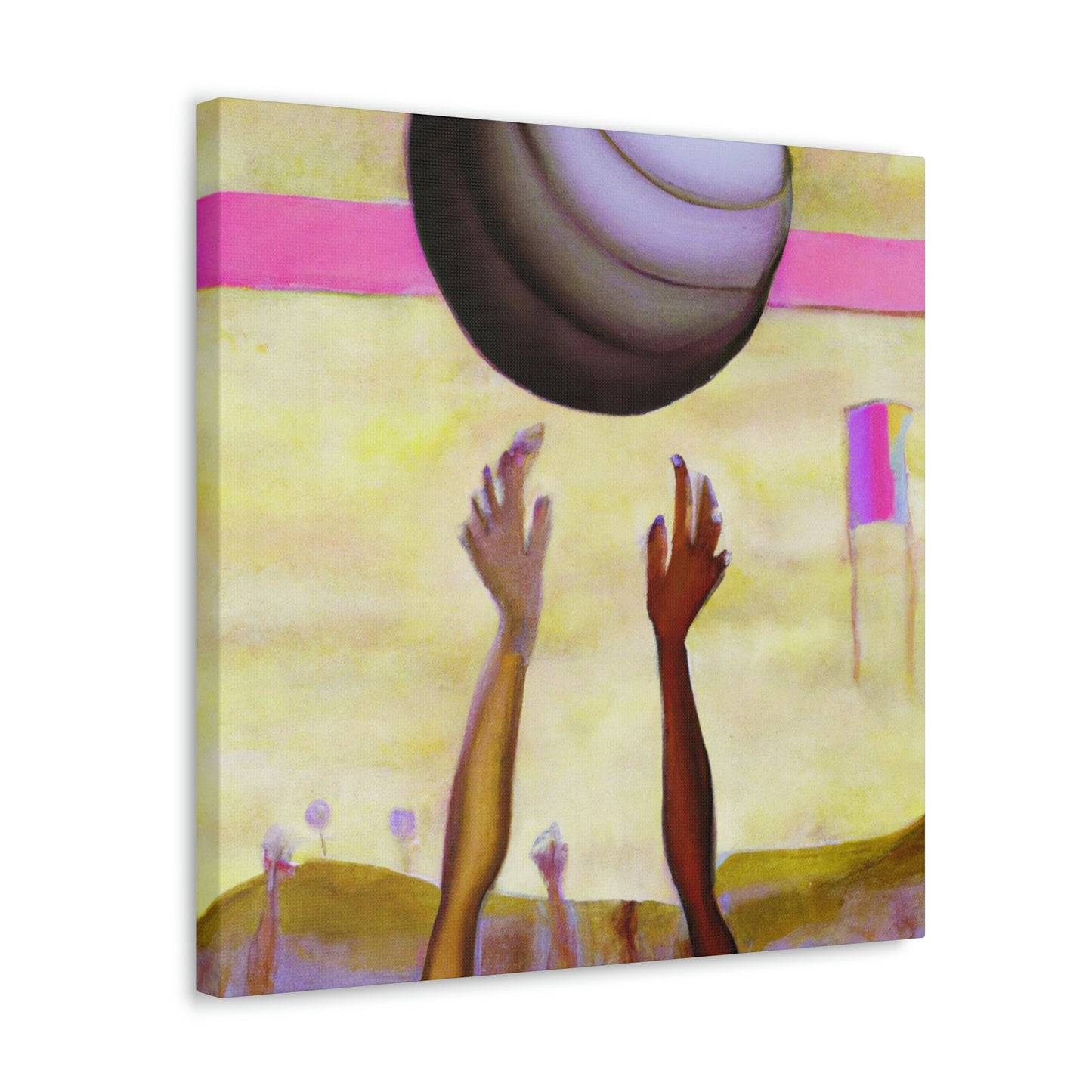 "Volleyball Dreams Surreal" - Canvas