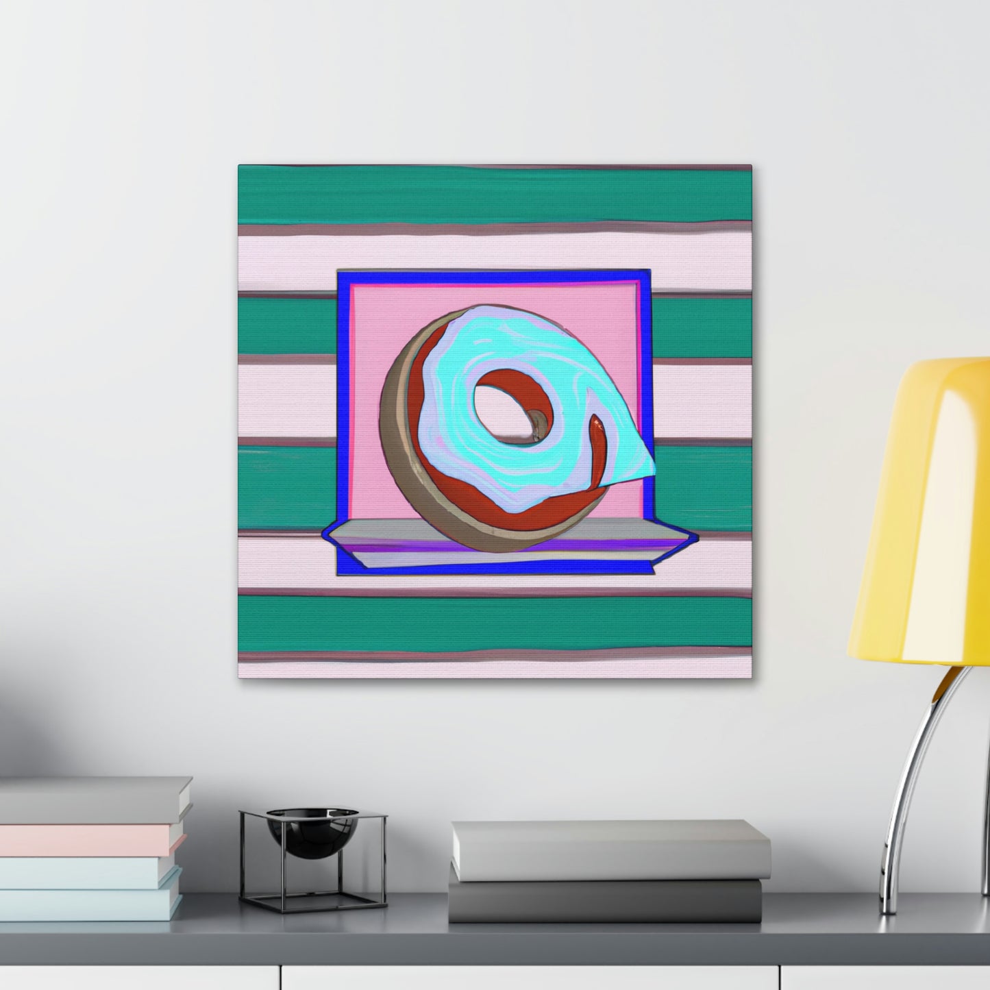 "Doughnuts in Deco-vation" - Canvas