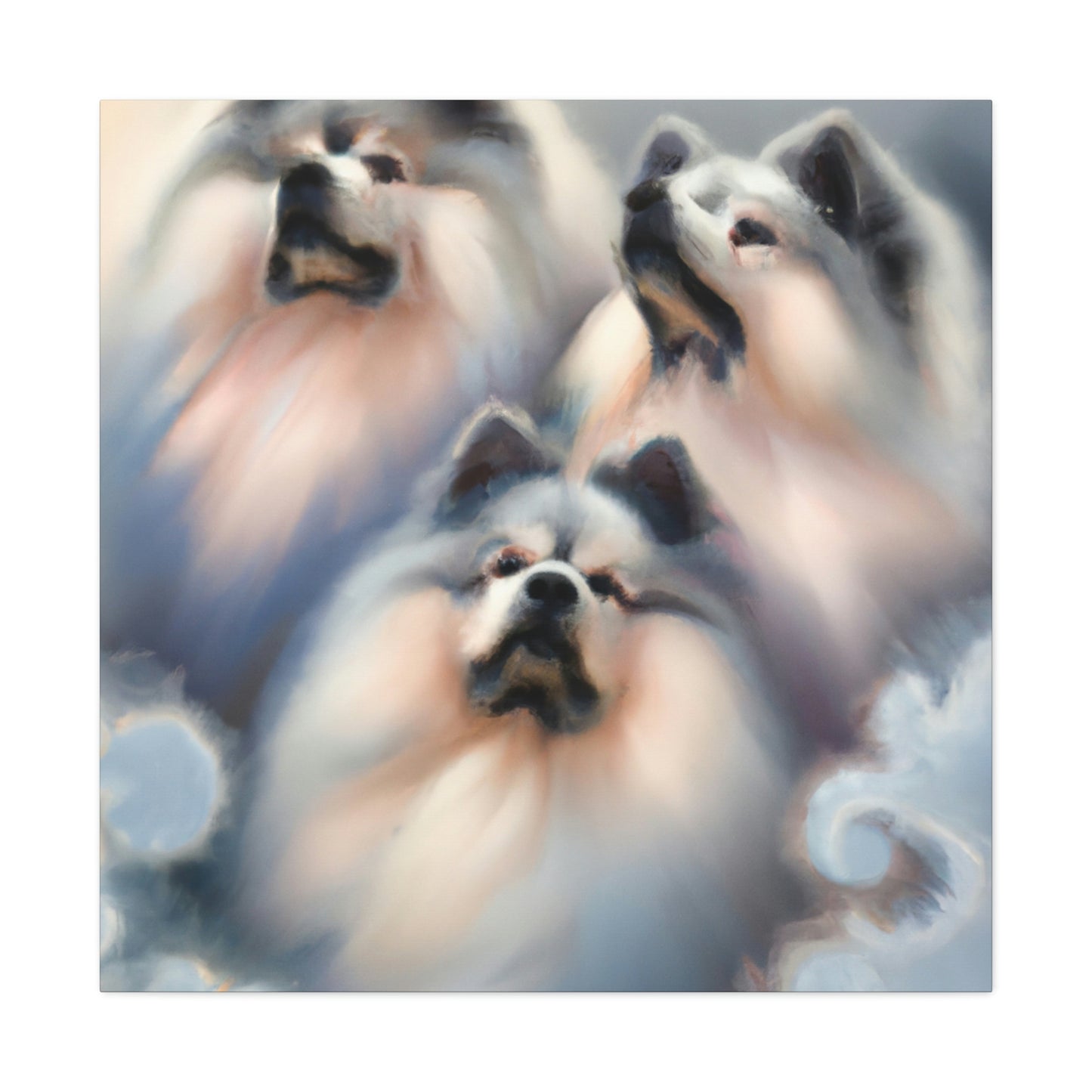 Keeshond Art Deco - Canvas