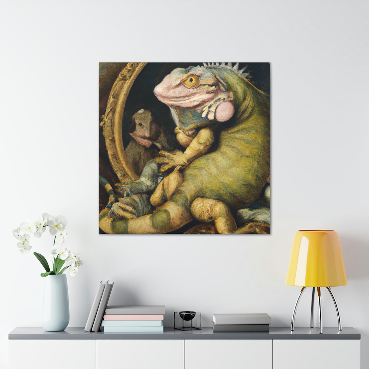 Reptiles of Baroque - Canvas