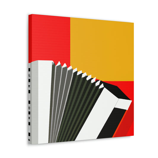 "Accordion Minimalism" - Canvas