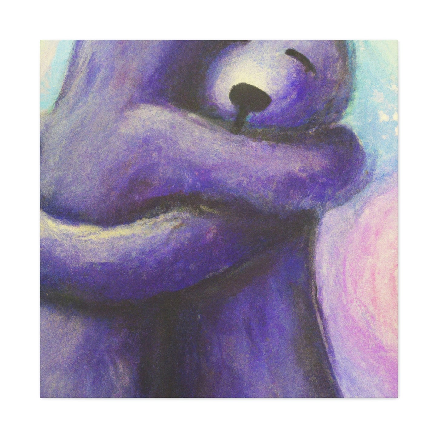 Love's Embrace Hug - Canvas