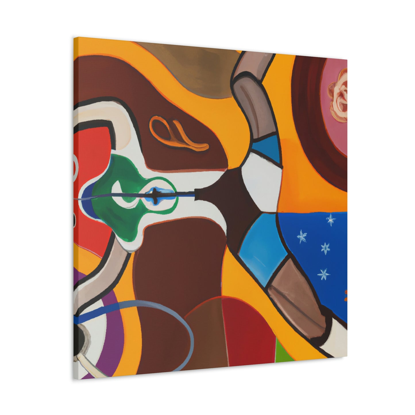 Hockey in Art Deco - Canvas