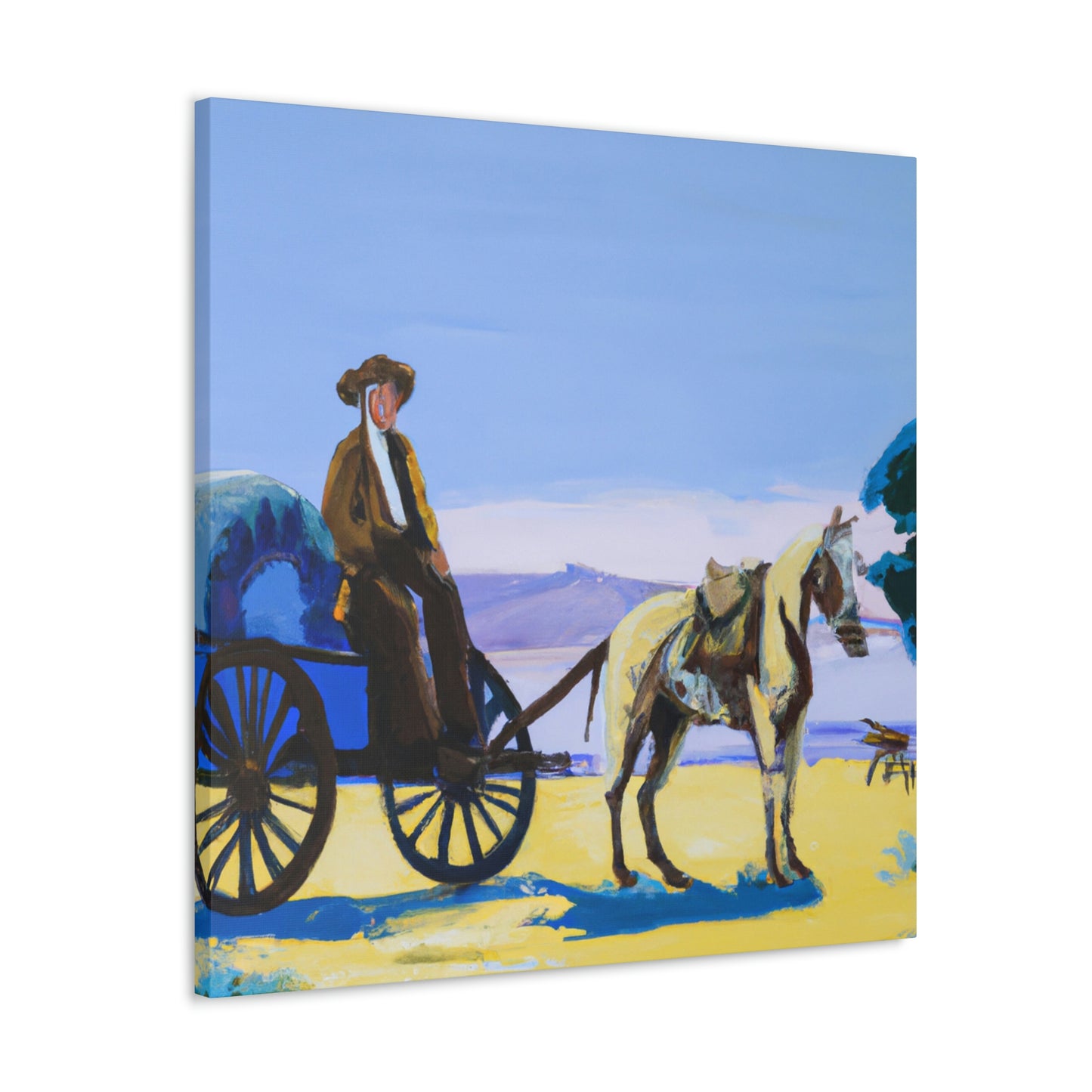 Stagecoach of Dreams - Canvas