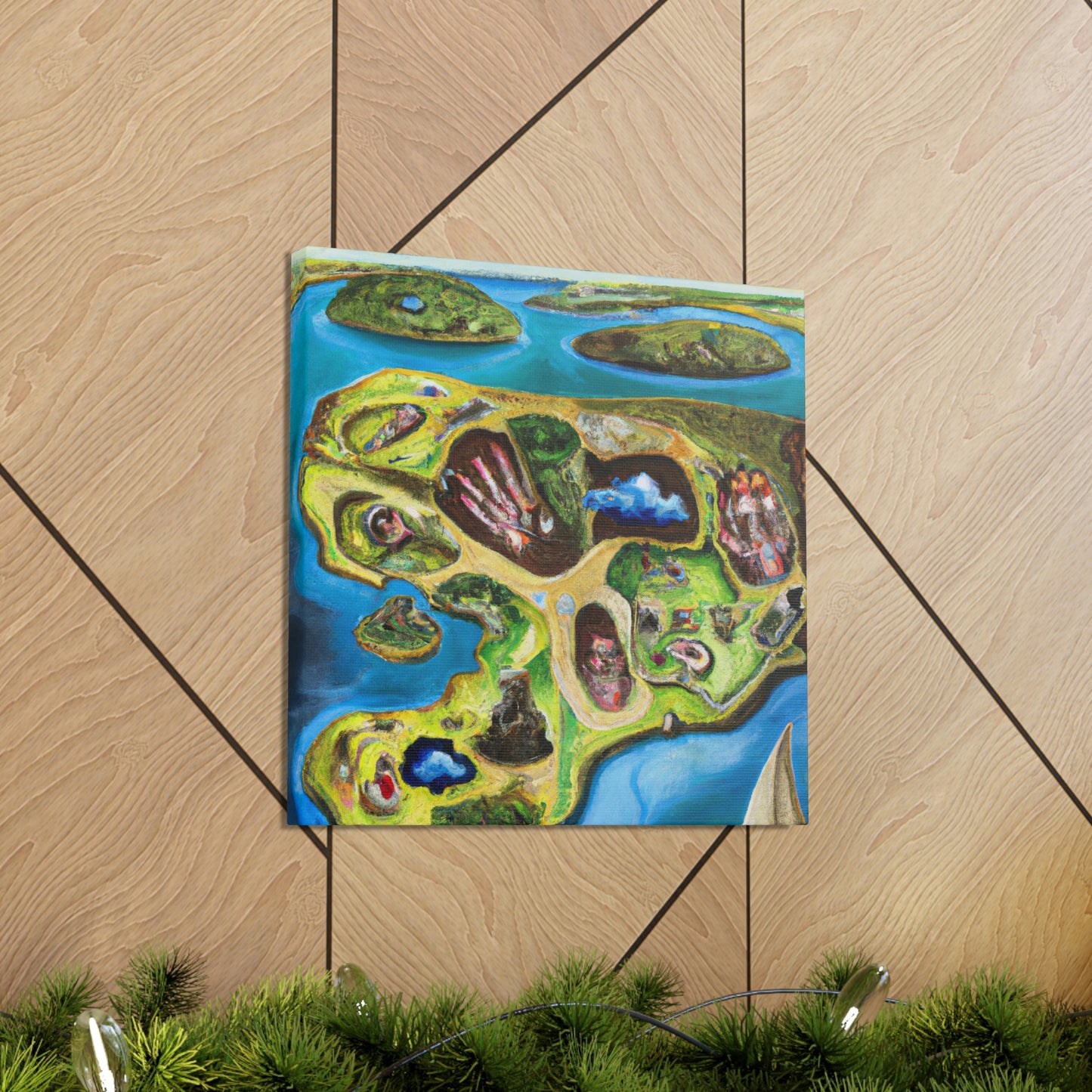 "Archipelago in Surrealism" - Canvas