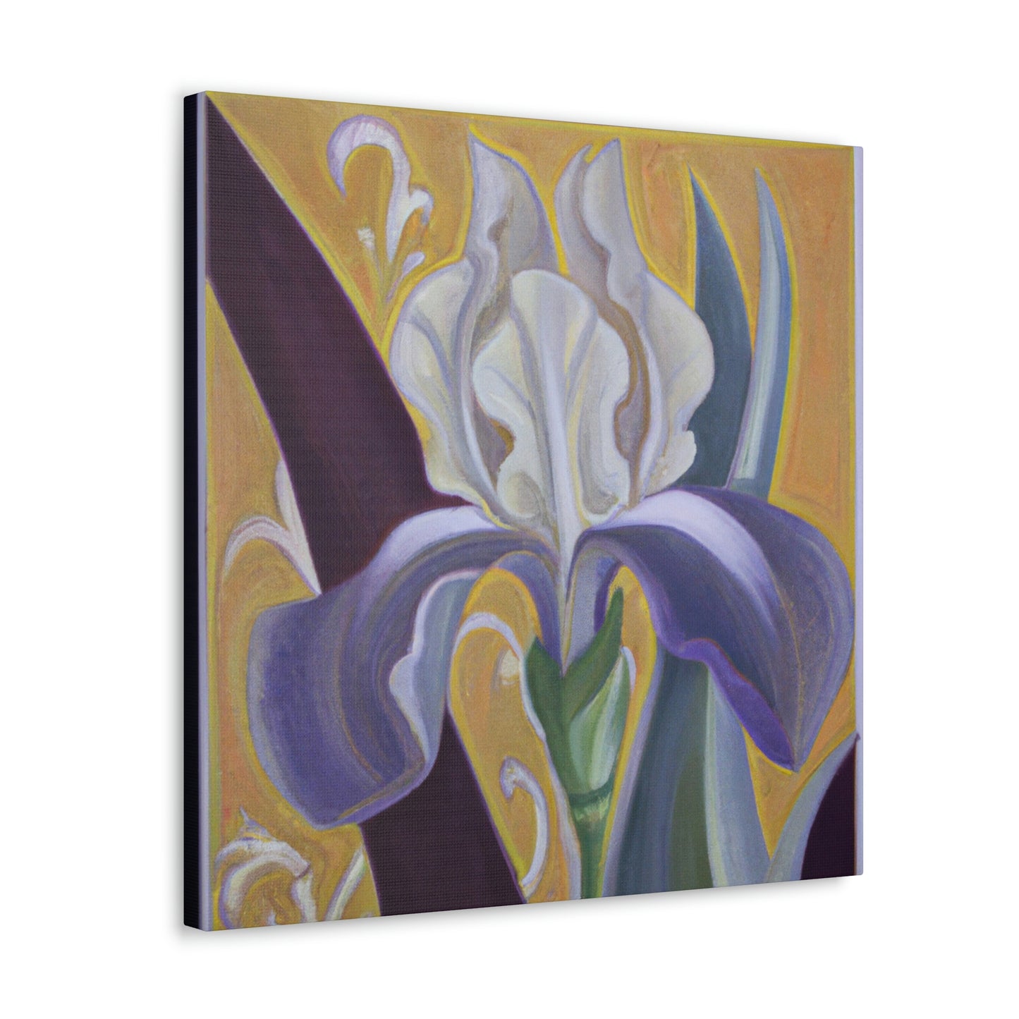 "Iris' Stylized Splendor" - Canvas