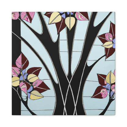 Dogwood Dreams Aflame - Canvas