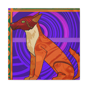 "Dhole's Jazz Symphony" - Canvas