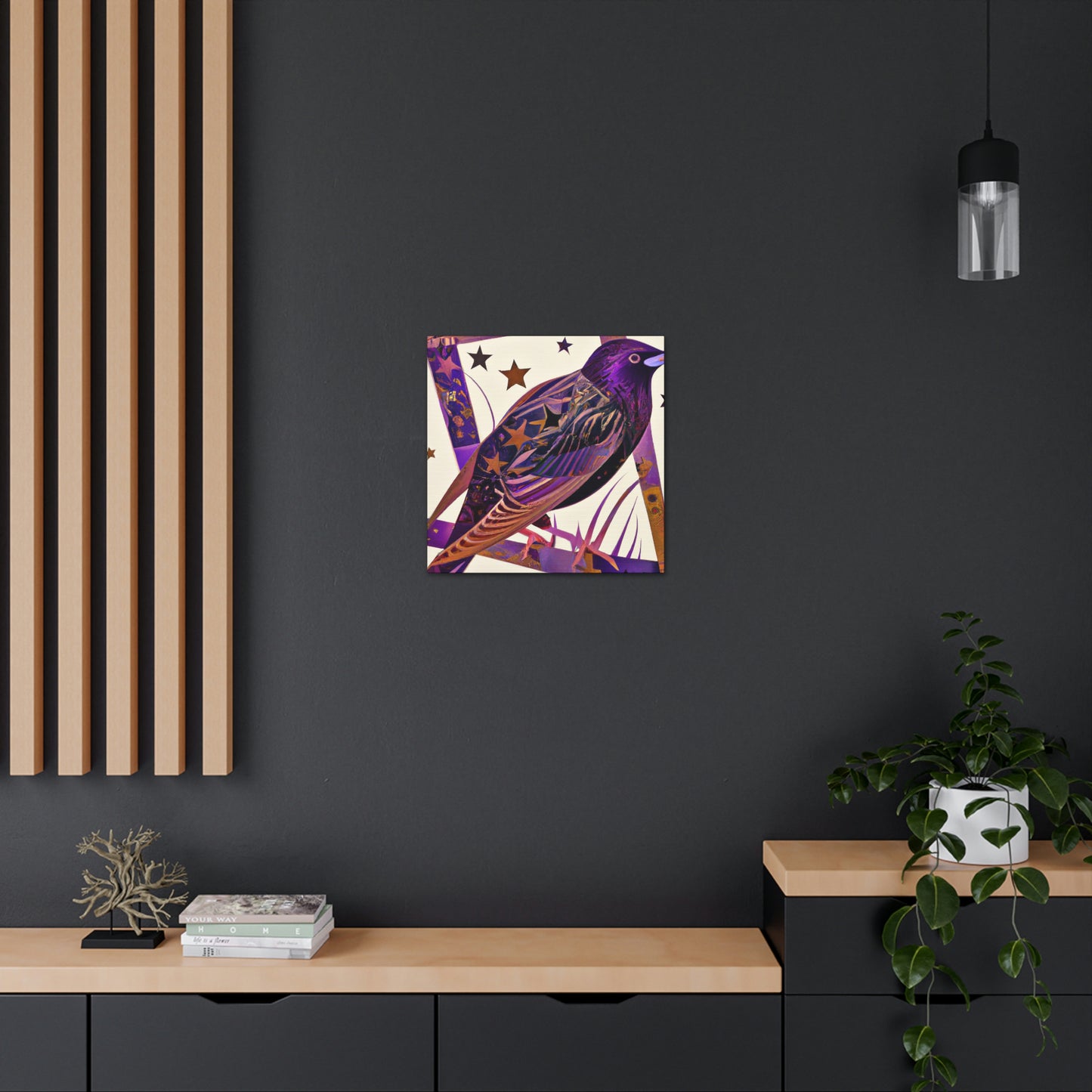 "Starling Art Deco Dream" - Canvas