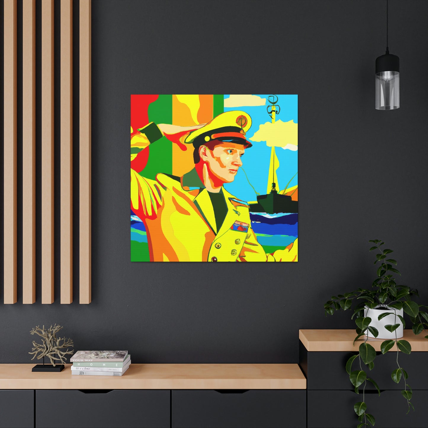 Marines in Pop Art - Canvas