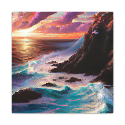 Sculpted Sublime Sunrise - Canvas