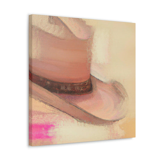 Cowboy Hat Reflection - Canvas