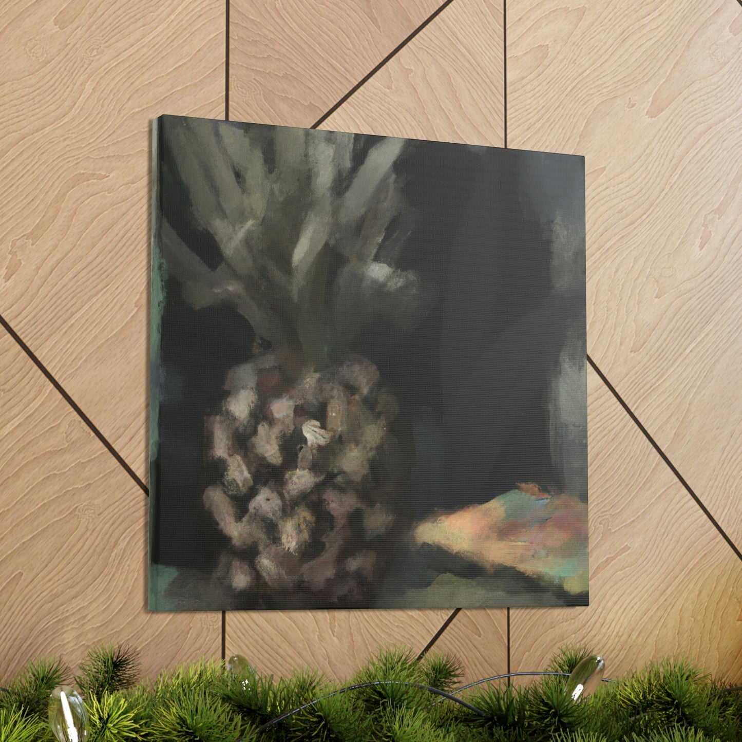 "Pineapple in Expressionism" - Canvas