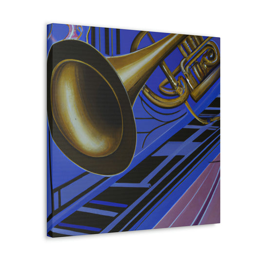 Sonic Summer Trumpet. - Canvas