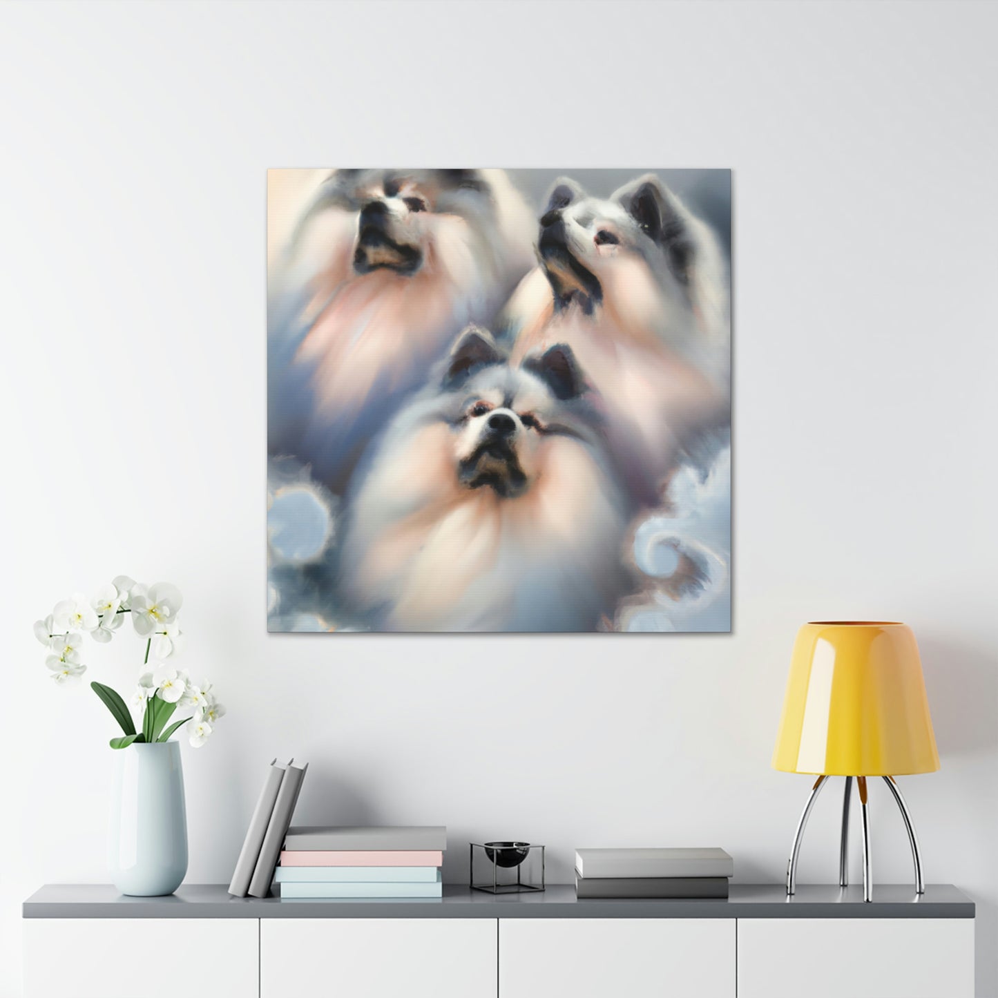 Keeshond Art Deco - Canvas