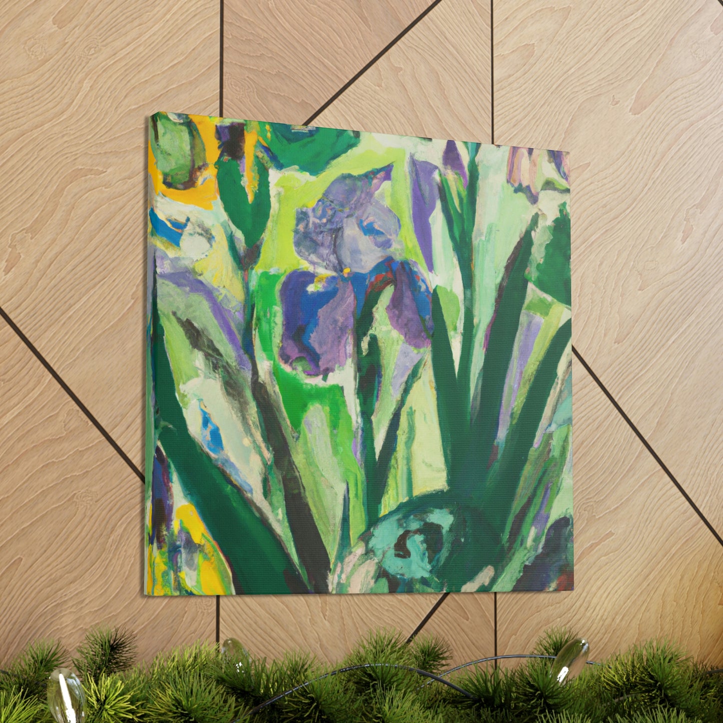 Iris and Expressionism - Canvas