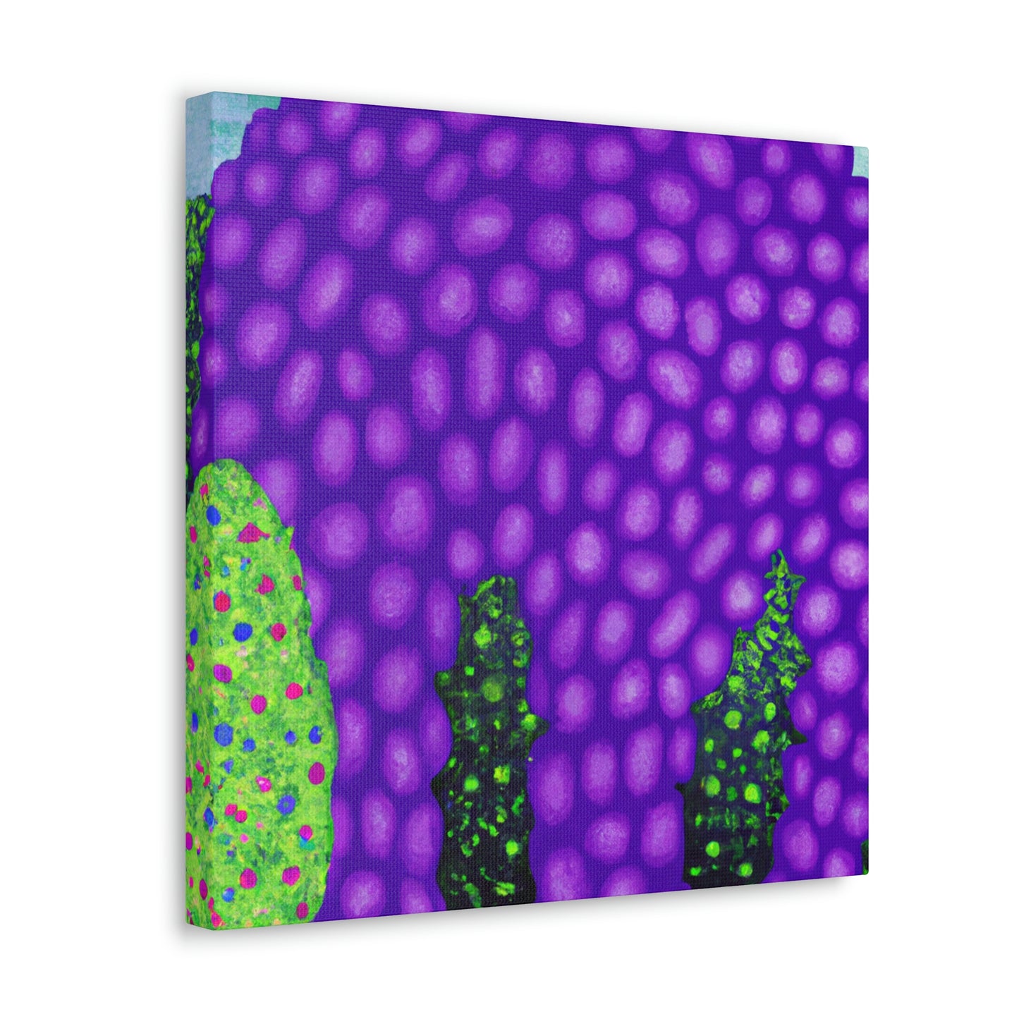 "Wisteria in Abstraction" - Canvas