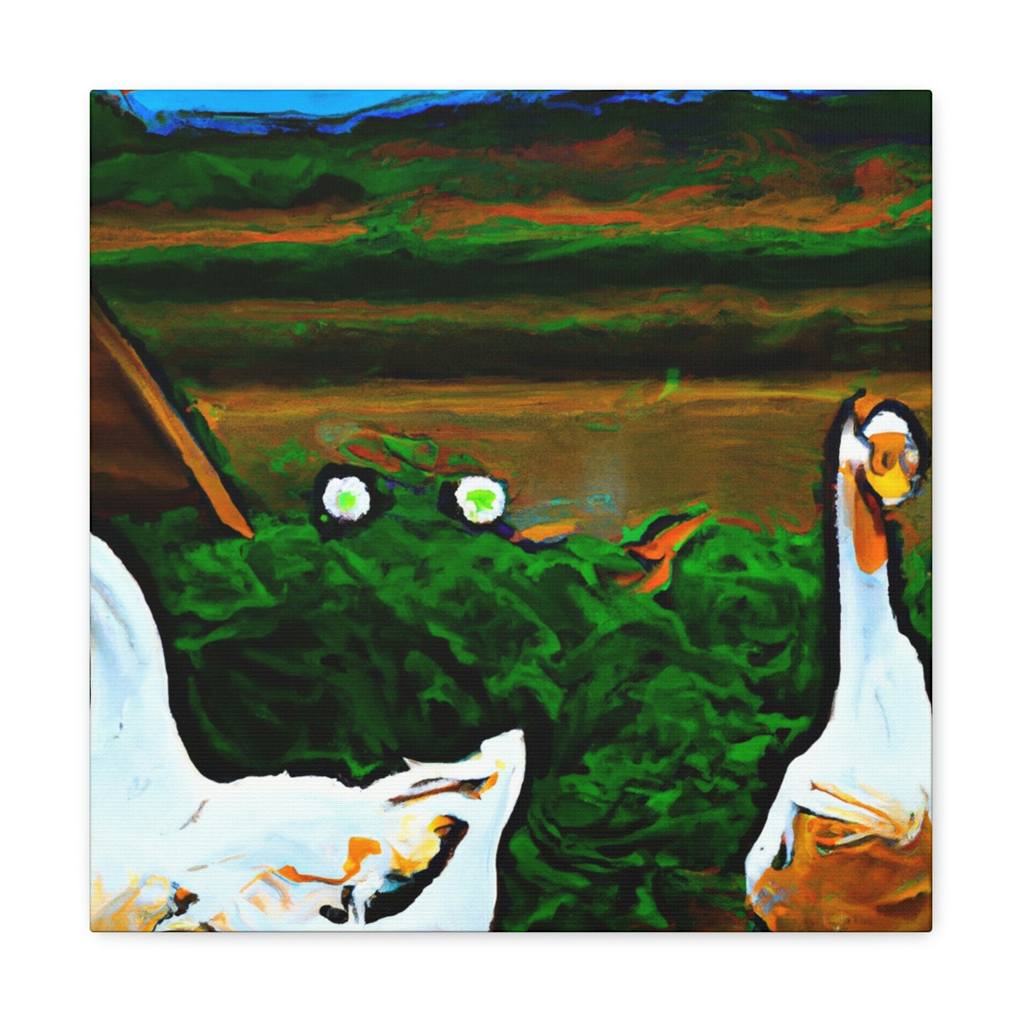 "Goose and Grandeur" - Canvas