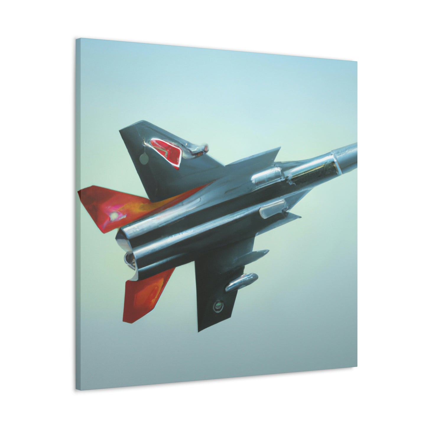 Aircraft In Flight. - Canvas