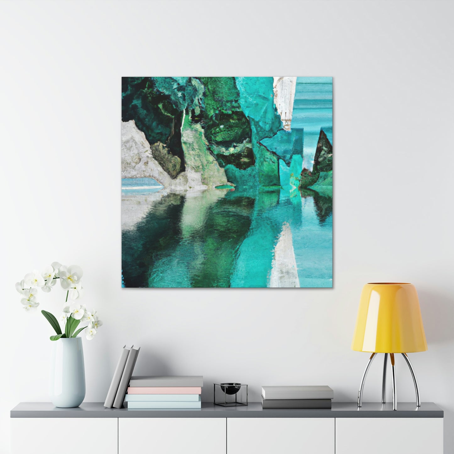 "Coastal Bliss Reveled." - Canvas