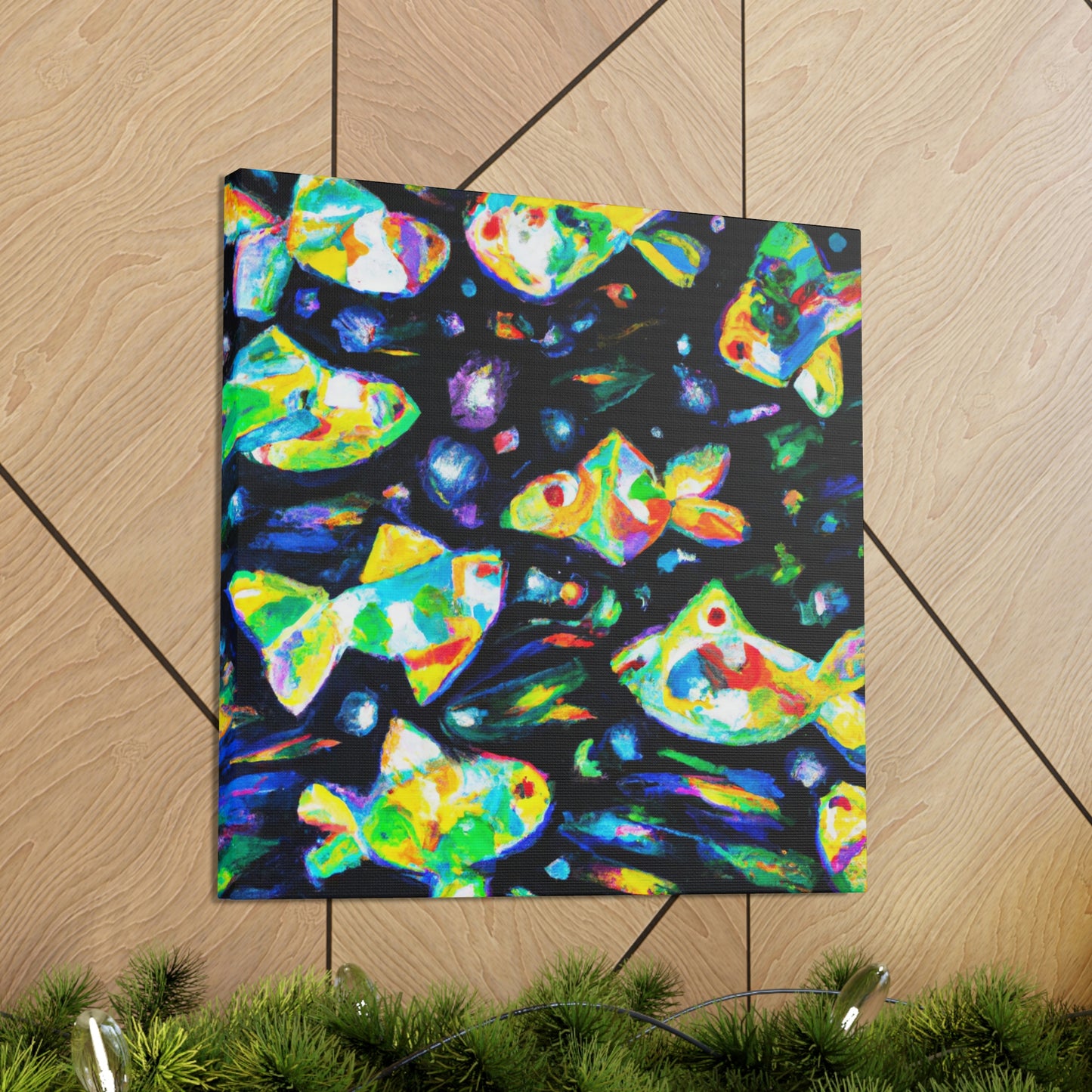 Rainbow Oceanic Splendor - Canvas