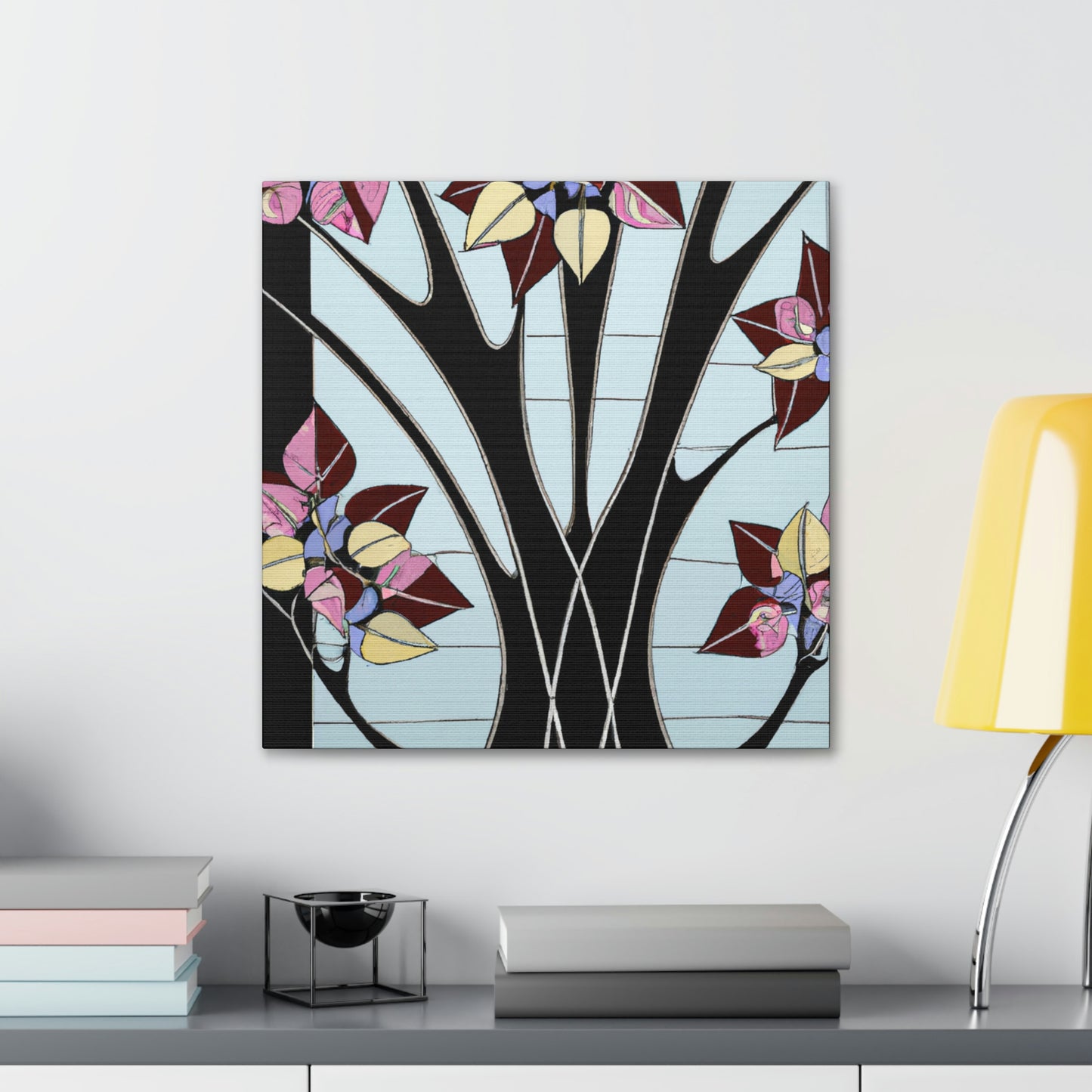 Dogwood Dreams Aflame - Canvas