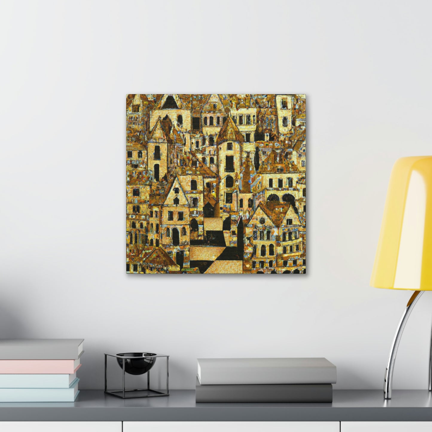 Tudor Garden Splendor - Canvas