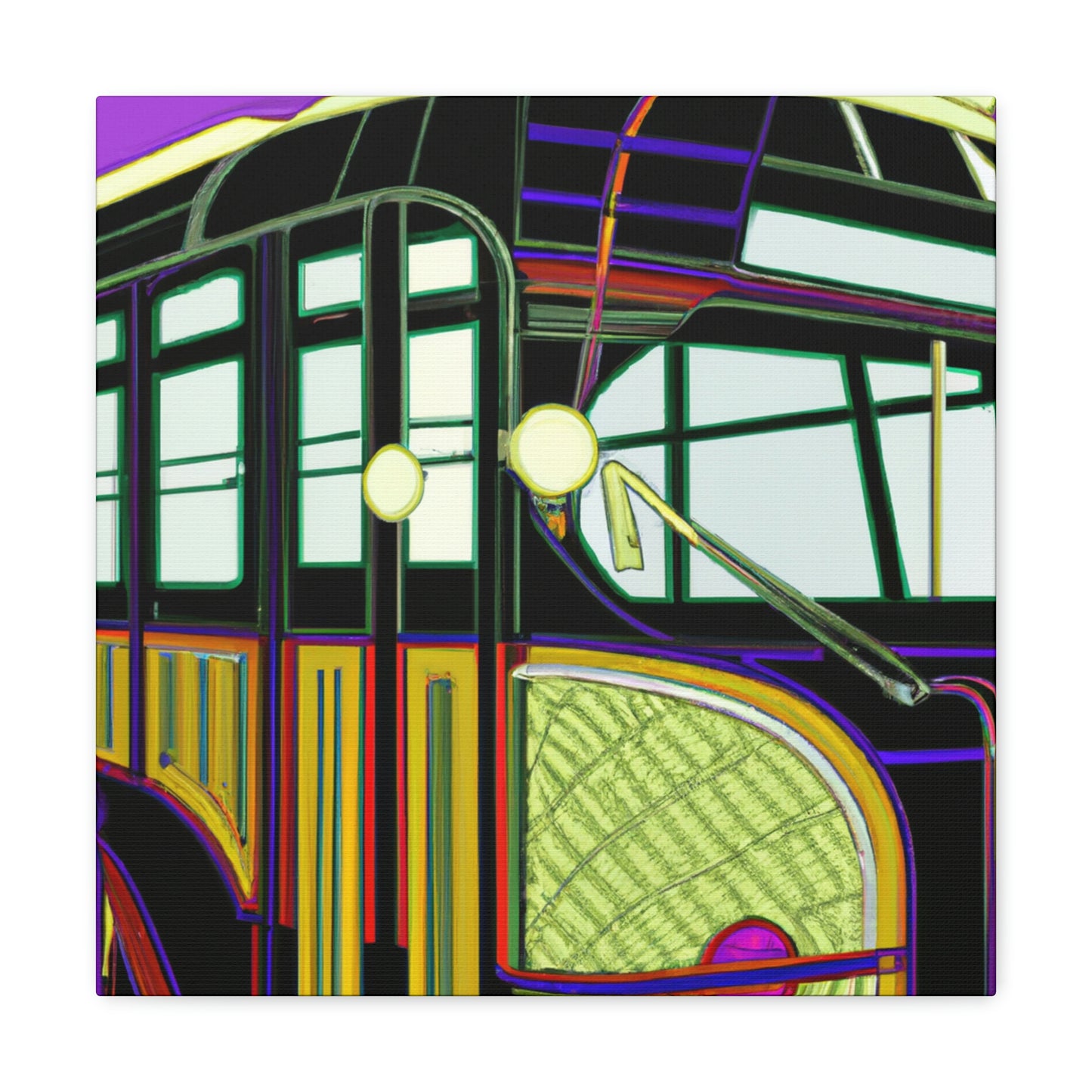 Bus of the Jazz Age - Canvas