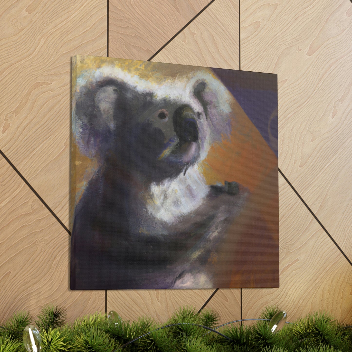 "Koala in Expressionism" - Canvas