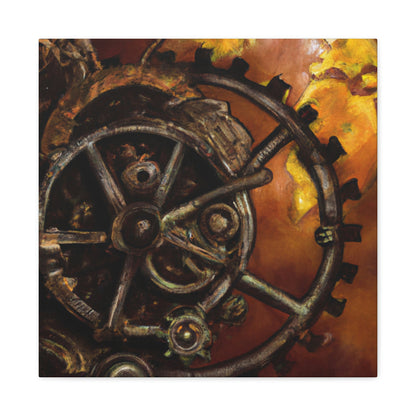 "Earth's Steampunk Legacy" - Canvas