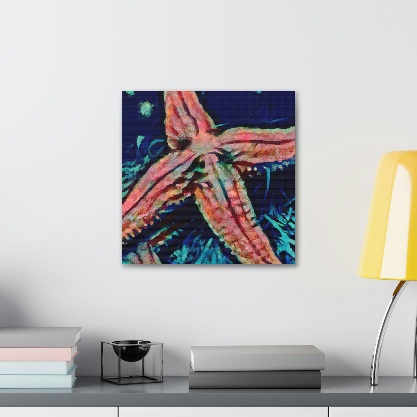 "Starfish on the Shoreline" - Canvas