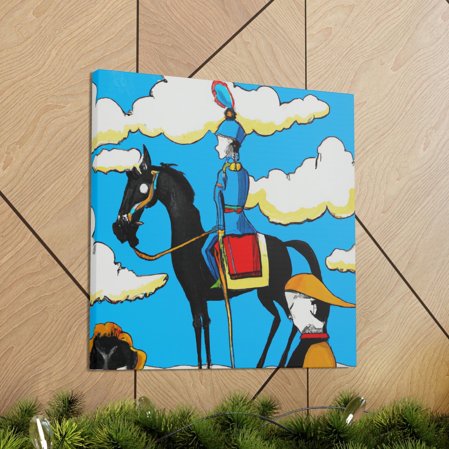 Cavalryman's Surreal Dream - Canvas