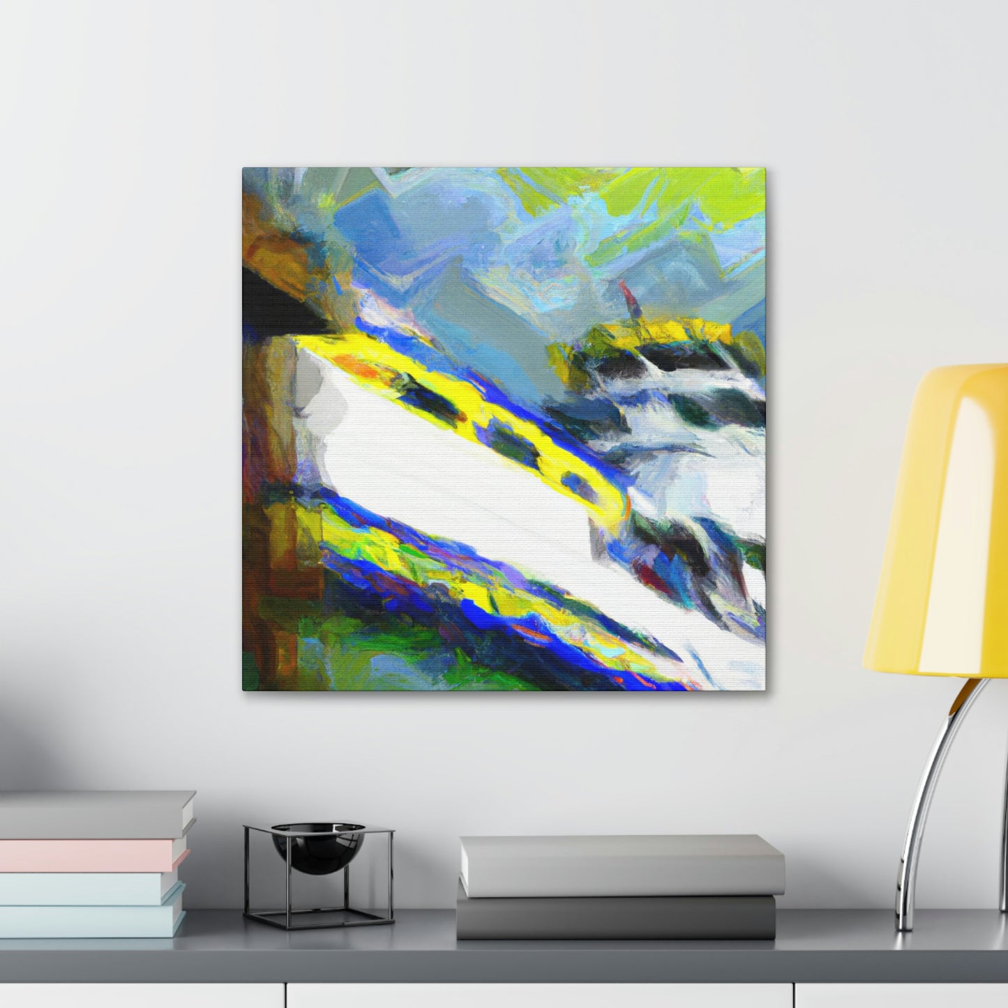 Ferry Across The River - Canvas