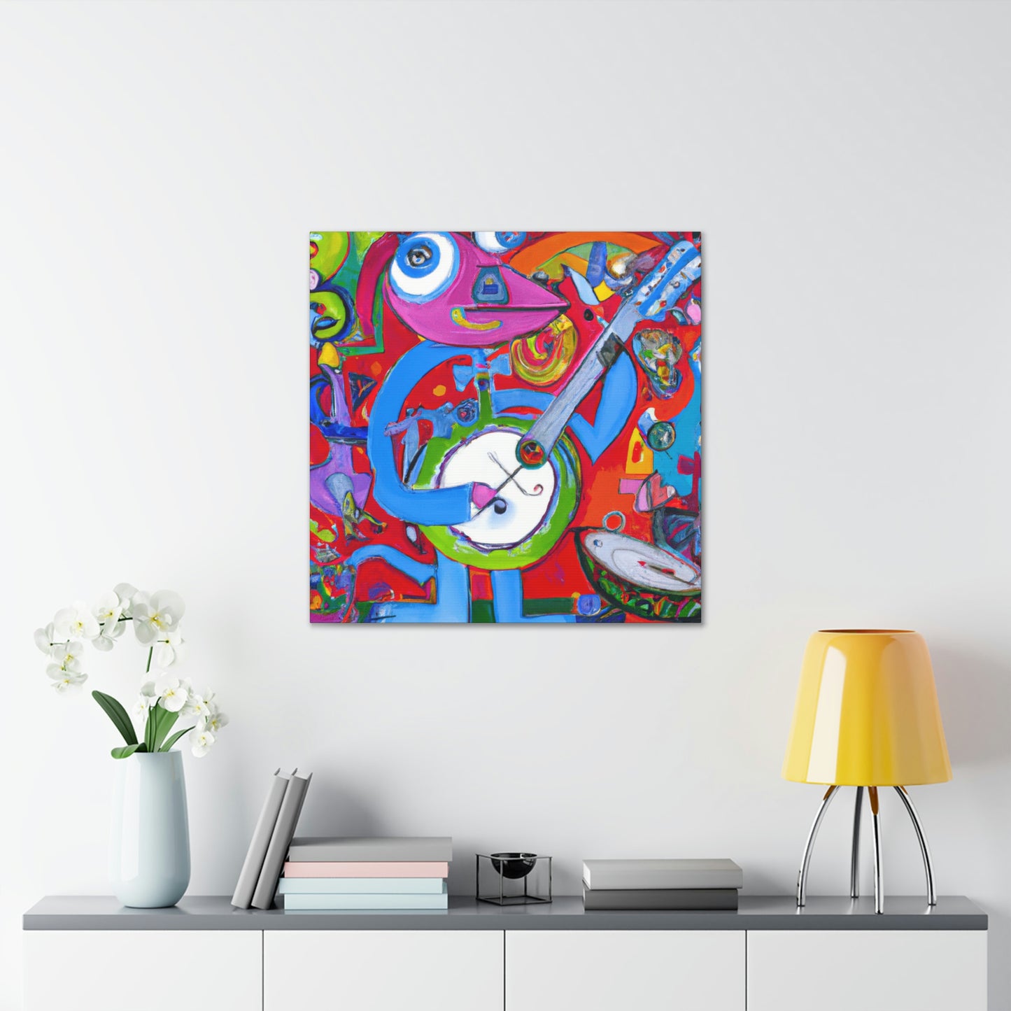 "Banjo of Abstractions" - Canvas