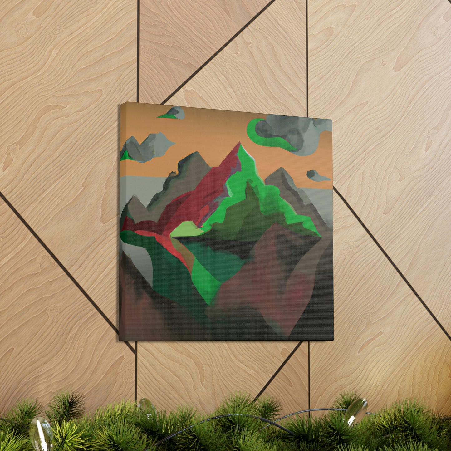 Mountain Fjords Dreaming - Canvas