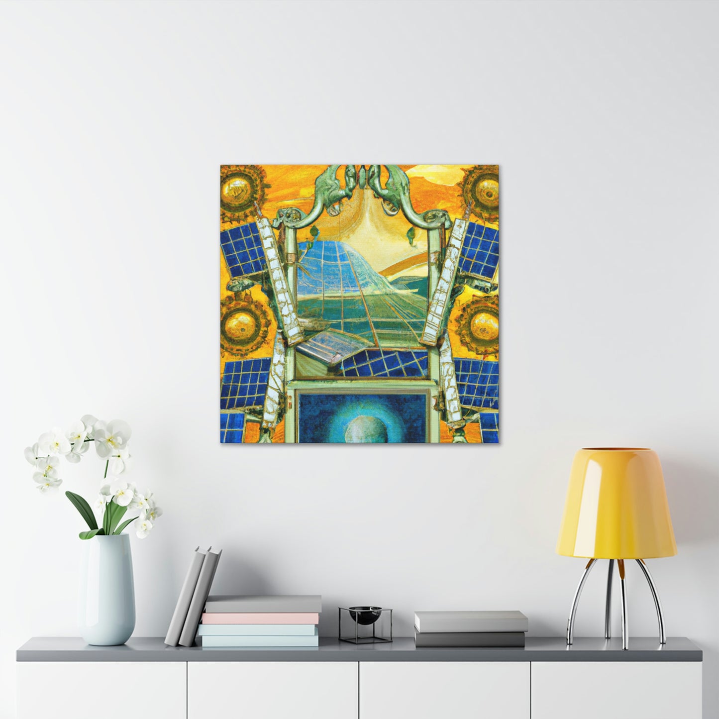 "Solar Panels Aristocracy" - Canvas