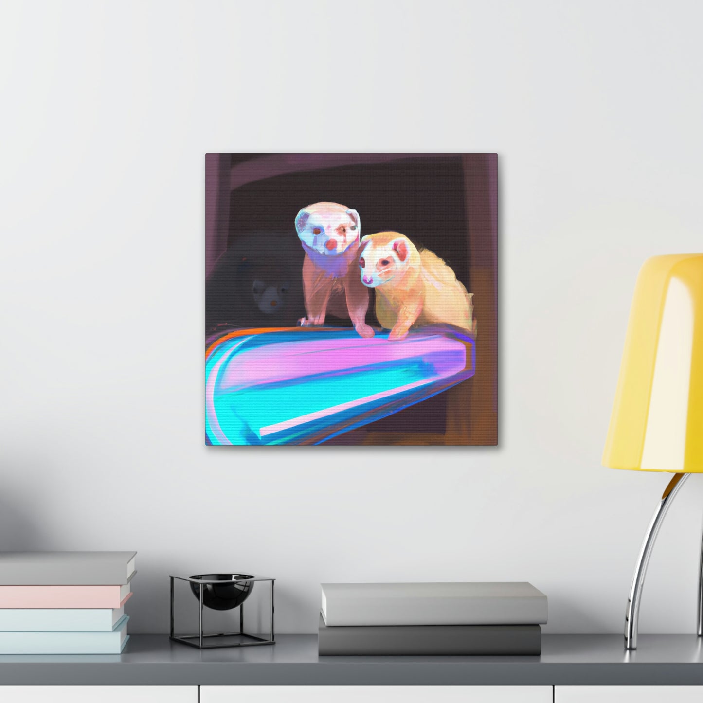 Ferrets of Minimalism - Canvas