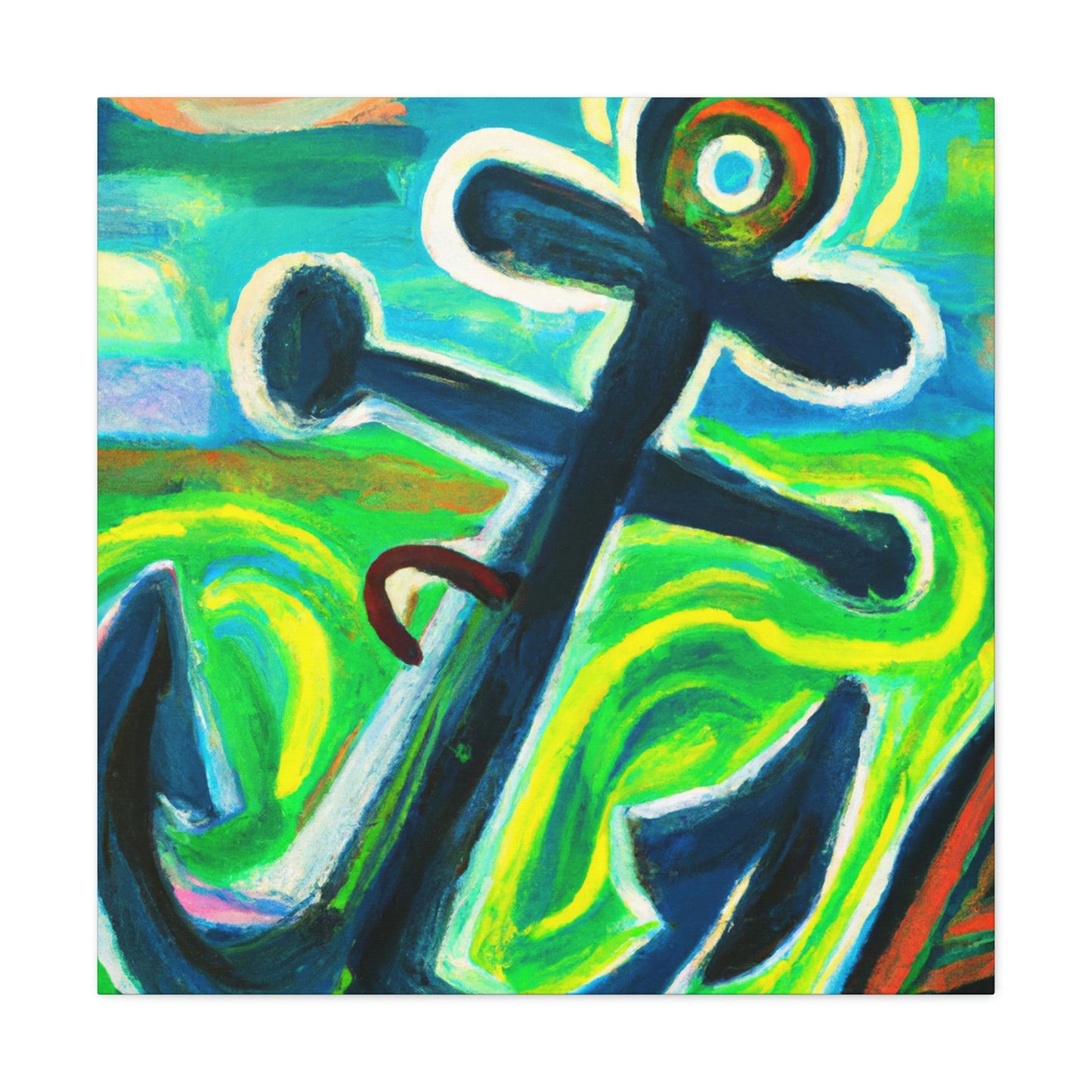 Anchor of Strength. - Canvas