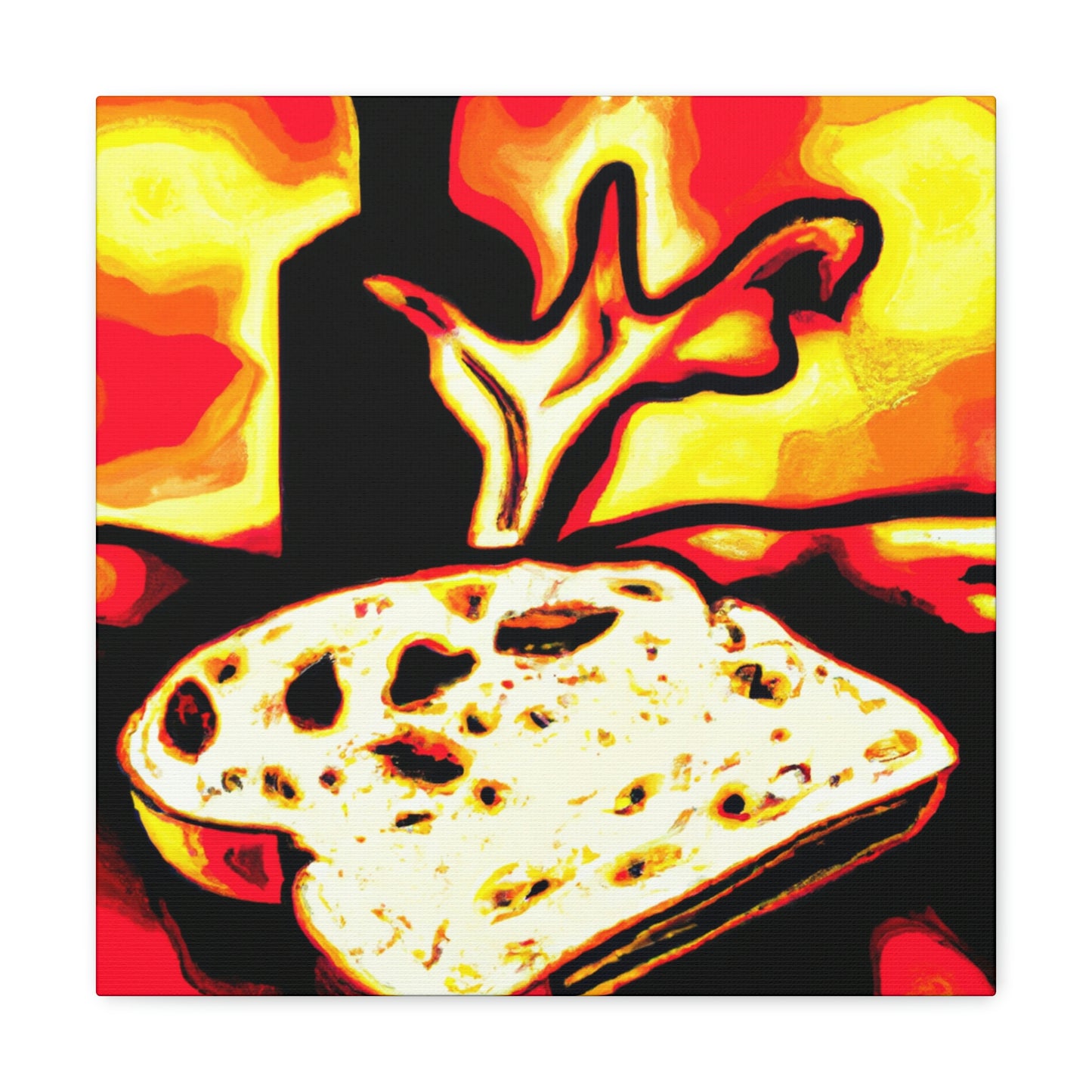 "Bread in Pop Style" - Canvas