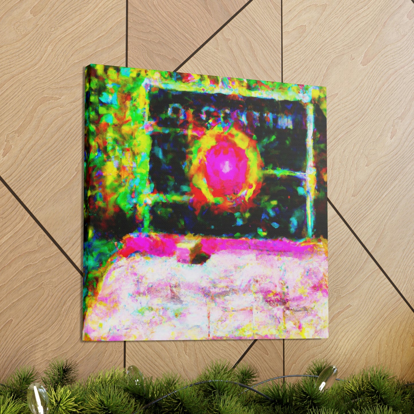 "Quantum Computing Dreamscapes" - Canvas