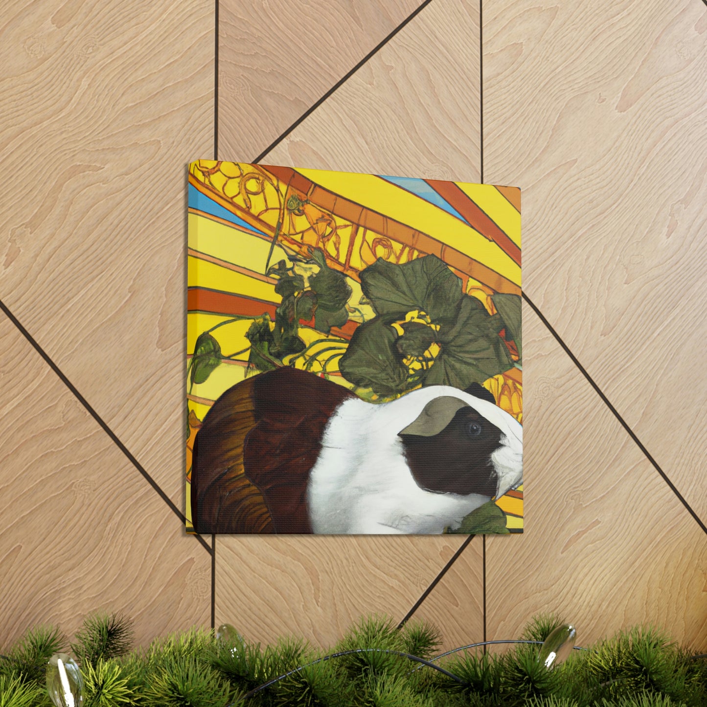 Guinea Pig Grandeur - Canvas